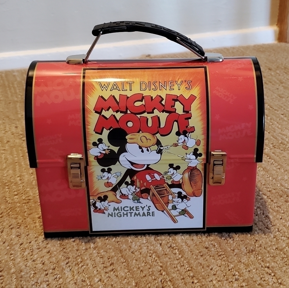Mickey Mouse Nightmare Tin Lunch Box